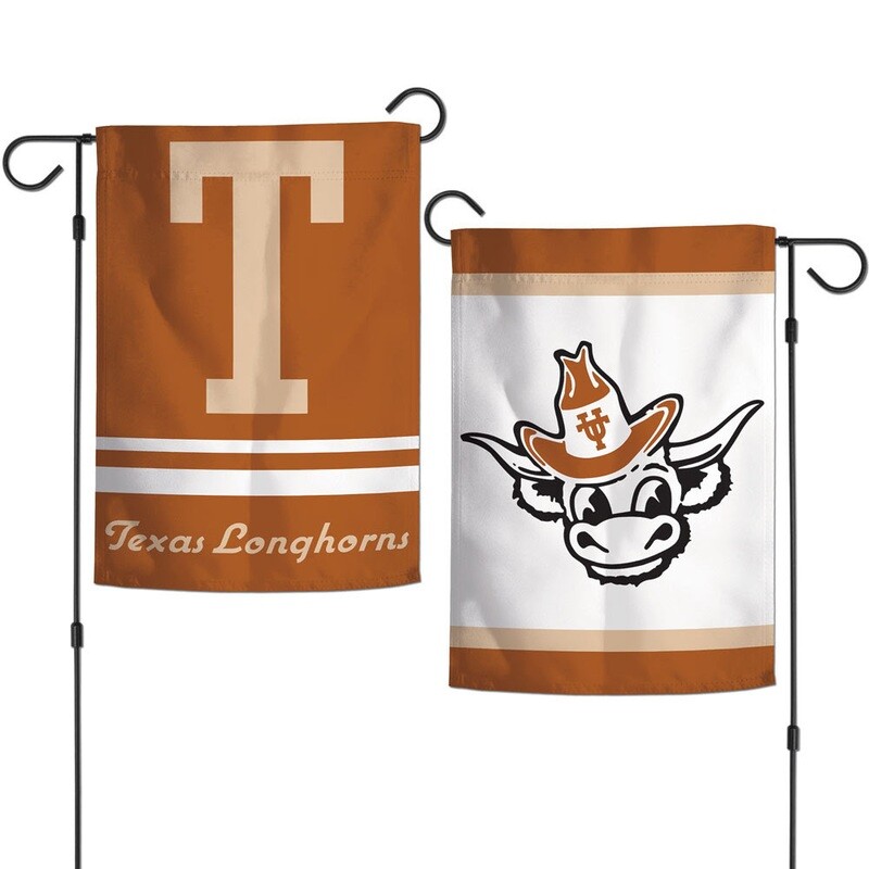 Texas Longhorns 12.5 Texas Longhorns 12.5" x 18" Garden Flag 2-Sided