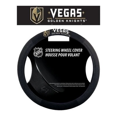 Vegas Golden Knights Mesh Car Steering Wheel Cover