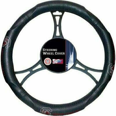 South Carolina Gamecocks Rubber Car Steering Wheel Cover