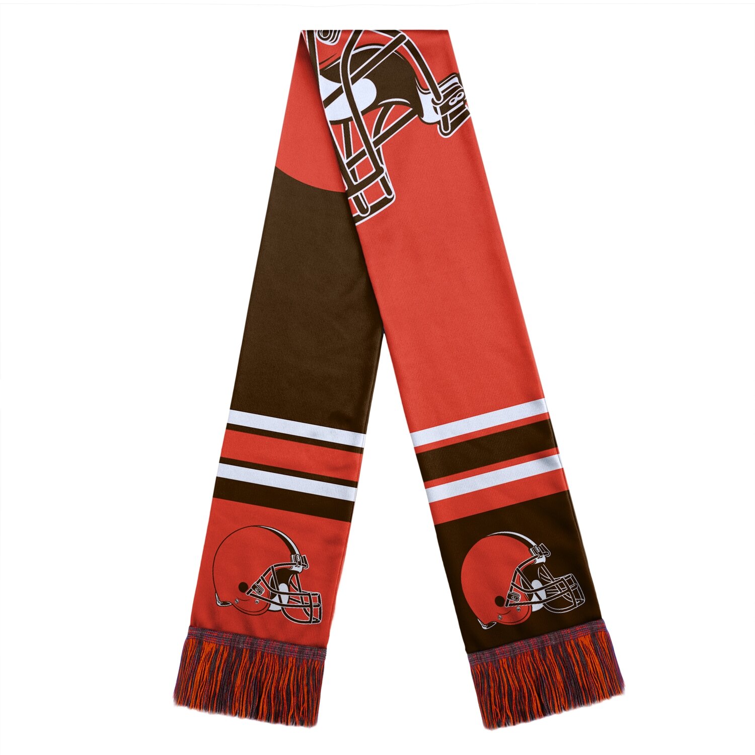 Cleveland Browns Striped Adult Knit Scarf