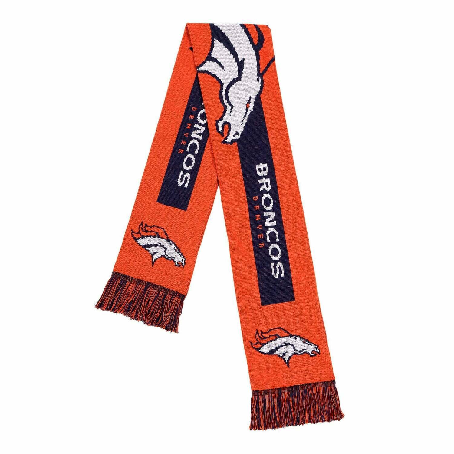 Denver Broncos Adult Knit Scarf