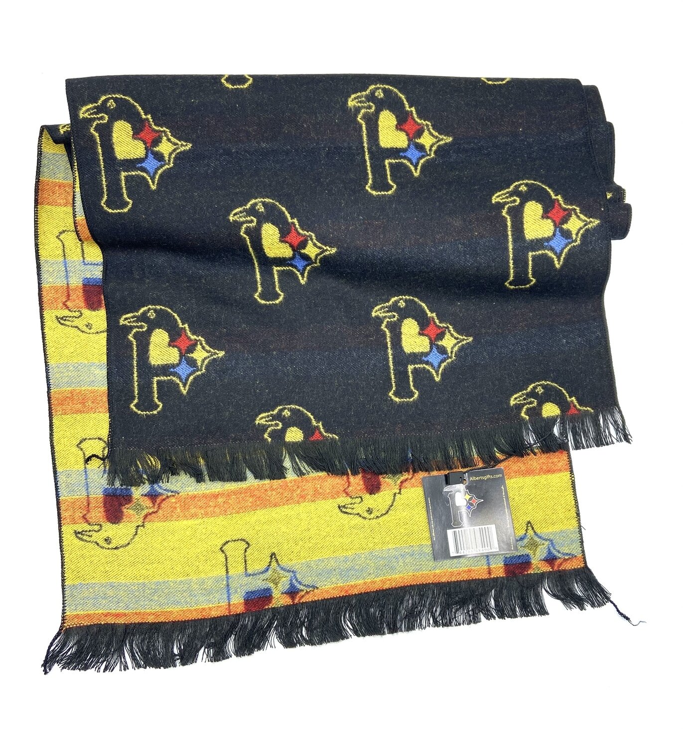 Pittsburgh City of Champions Adult Knit Scarf