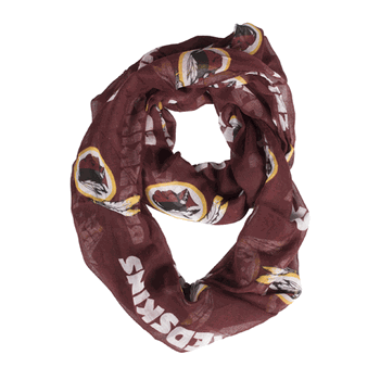 Washington Redskins Cotton Infinity Scarf 