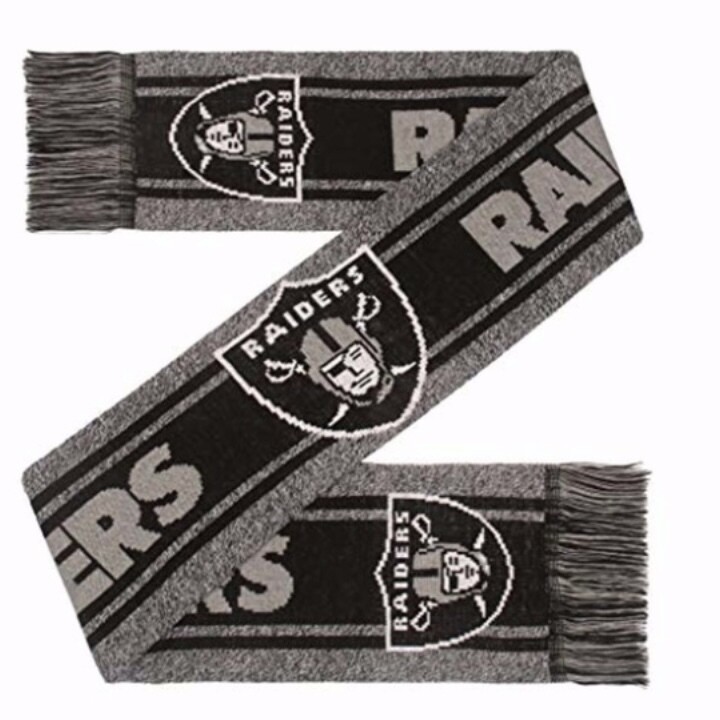 Las Vegas Raiders Adult Knit Scarf