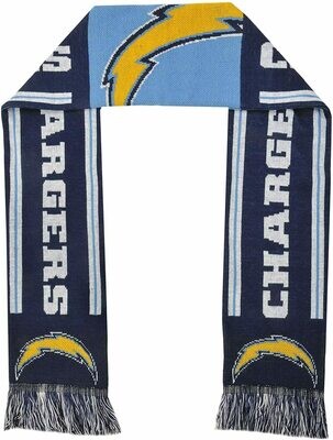 Los Angeles Chargers Adult Knit Scarf