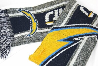 Los Angeles Chargers NFL Adult Knit Scarf