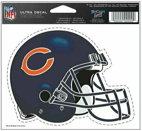 Chicago Bears 4.5" x 5.75" Ultra Decal