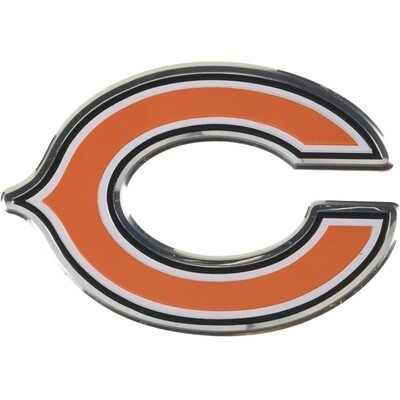 Chicago Bears 3-D Metal Auto Emblem