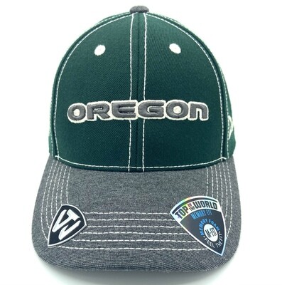 Oregon Ducks Men’s Top of the World Adjustable Hat