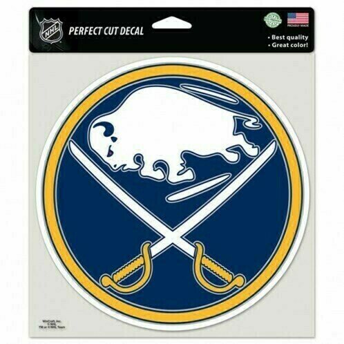 Buffalo Sabres 8" x 8" Perfect Cut Color Decal