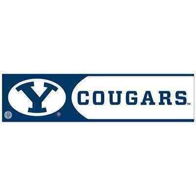 BYU Cougars 3" x 12" Bumper Sticker