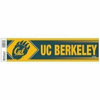 California Golden Bears 3" x 12" Bumper Sticker