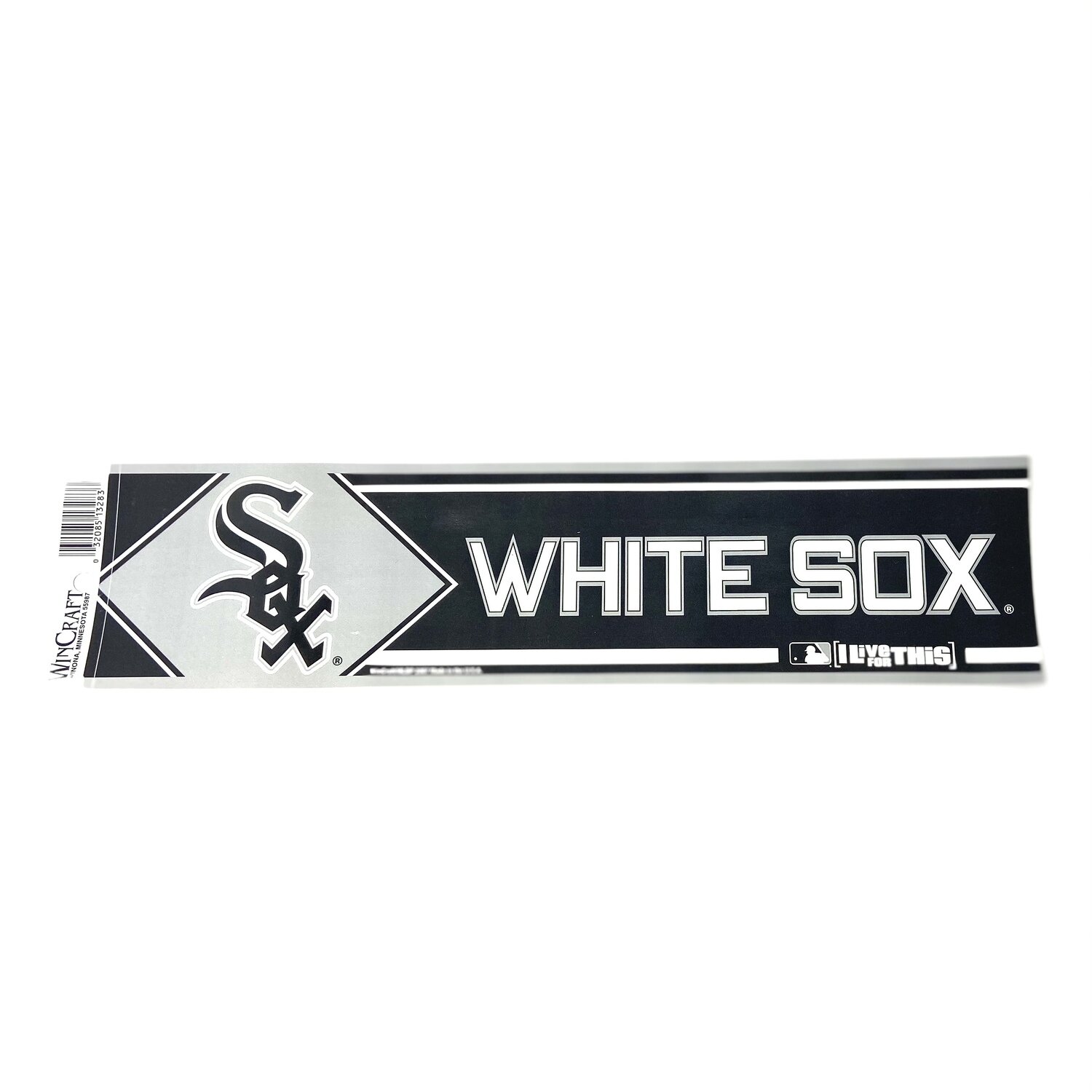 Chicago White Sox 3" x 12" Bumper Sticker
