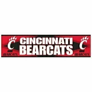 Cincinnati Bearcats 3" x 12" Bumper Sticker
