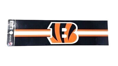 Cincinnati Bengals 3" x 10" Bumper Sticker