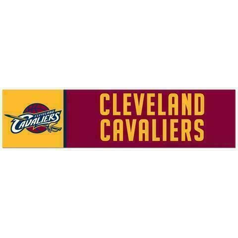 Cleveland Cavaliers 3" x 12" Bumper Sticker