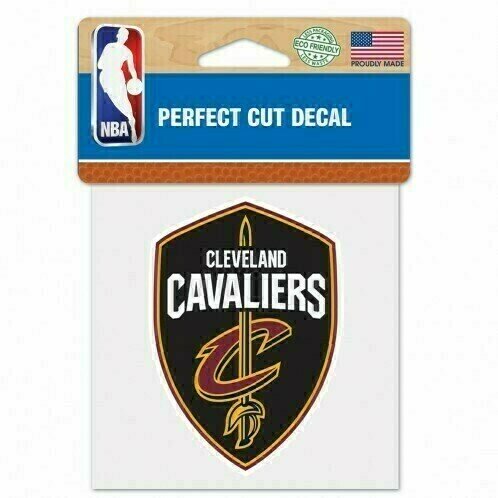 Cleveland Cavaliers 4" x 4" Perfect Cut Color Decal