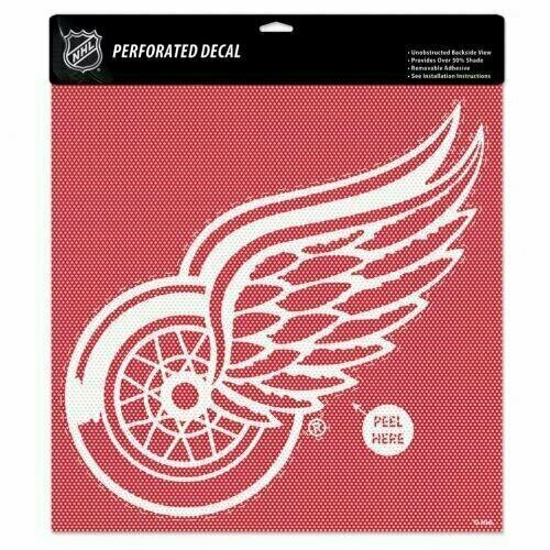 Detroit Red Wings 17" x 17" Perforated Decal