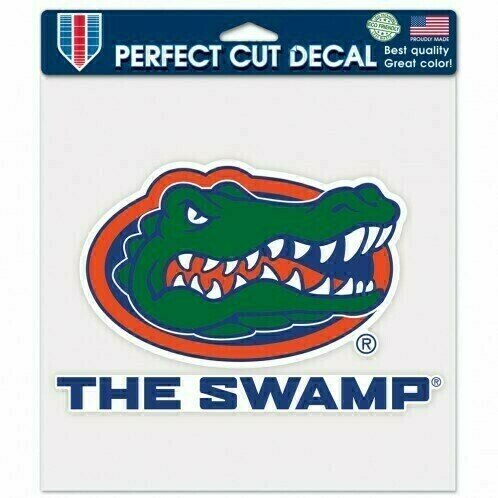 Florida Gators Slogan 8" x 8" Perfect Cut Color Decal