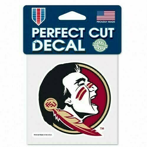 Florida State Seminoles 4" x 4" Perfect Cut Color Decal