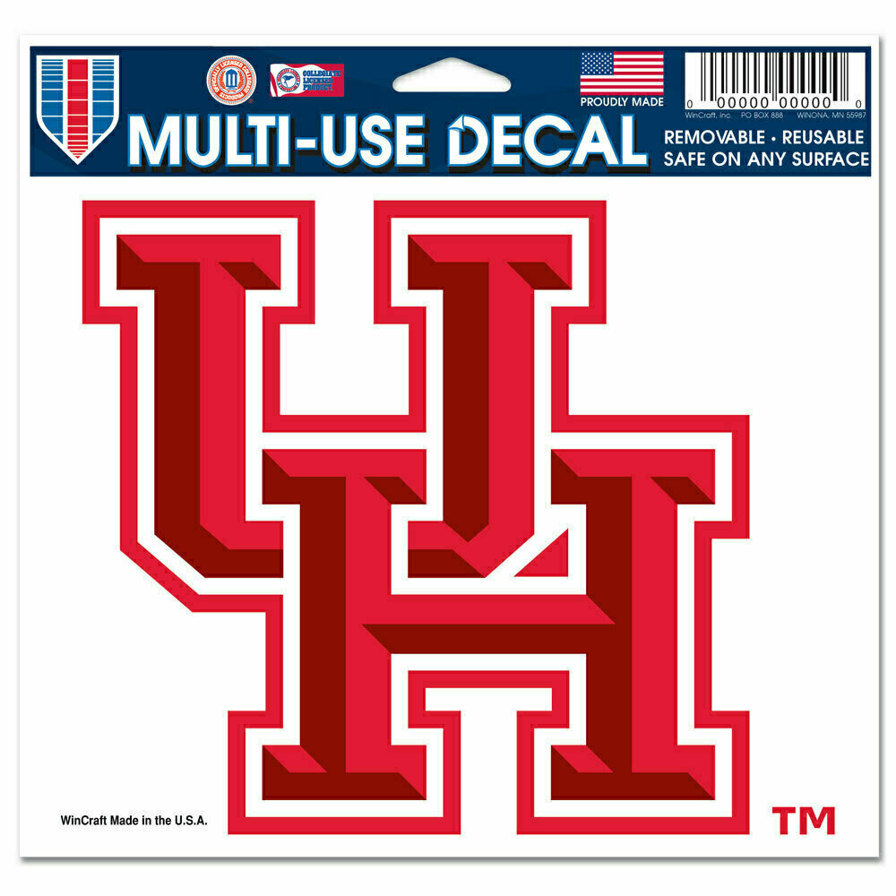Houston Cougars 4.5" 5.75" Multi-Use Decal