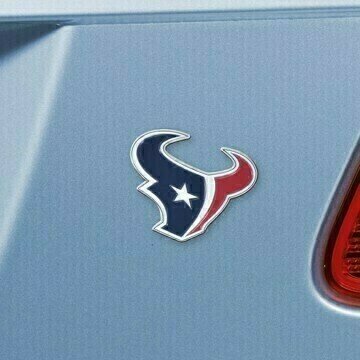 Houston Texans 3-D Metal Auto Emblem
