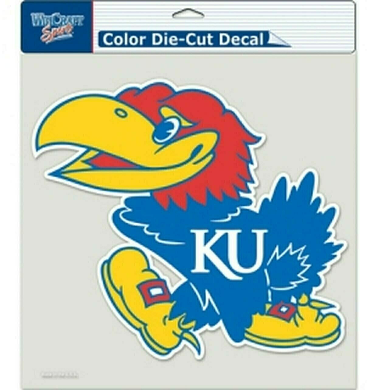 Kansas Jayhawks 4.5" x 5.75" Ultra Decal