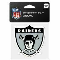 Las Vegas Raiders Retro 4" x 4" Perfect Cut Color Decal