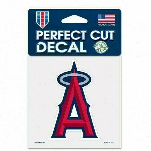 Los Angeles Angels 4" x 4" Perfect Cut Color Decal