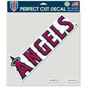 Los Angeles Angels 8" x 8" Perfect Cut Color Decal