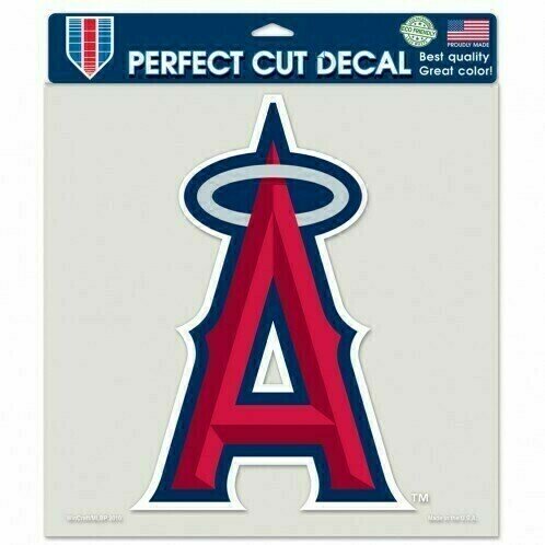 Los Angeles Angels Logo 8" x 8" Perfect Cut Color Decal