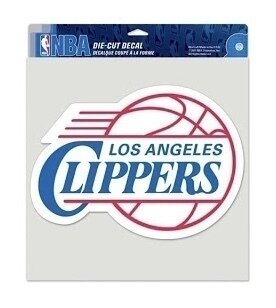 Los Angeles Clippers 8" x 8" Perfect Cut Color Decal