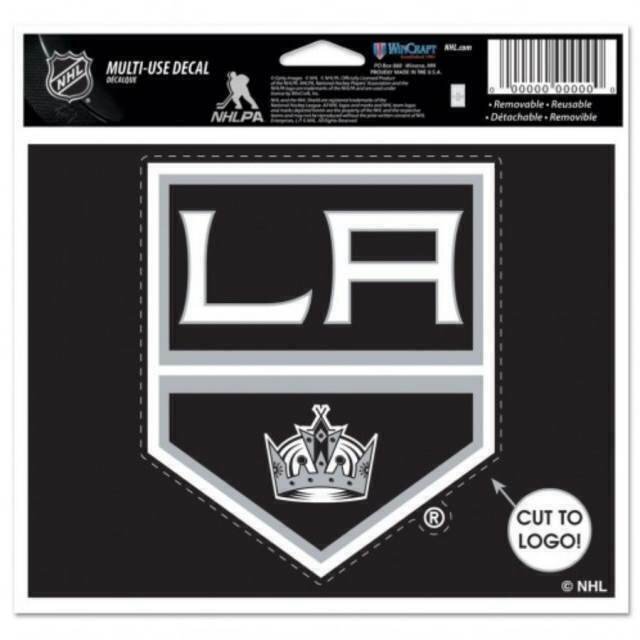 Los Angeles Kings 4.5" x 5.75" Multi-Use Decal Cut to Logo