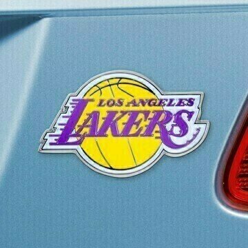 Los Angeles Lakers 3-D Metal Auto Emblem