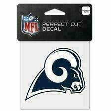 Los Angeles Rams Retro 4" x 4" Perfect Cut Color Decal