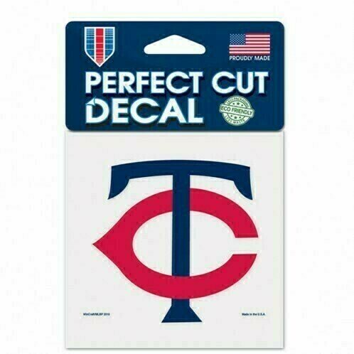 Minnesota Twins 4" x 4" Perfect Cut Color Decal