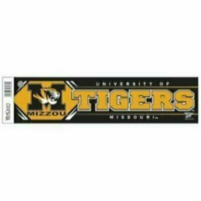 Missouri Tigers 3" x 12" Bumper Sticker