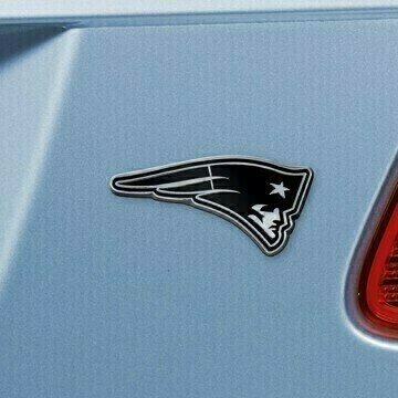 New England Patriots Chrome 3-D Metal Auto Emblem