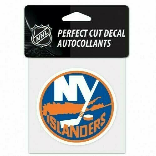 New York Islanders 4" x 4" Perfect Cut Color Decal