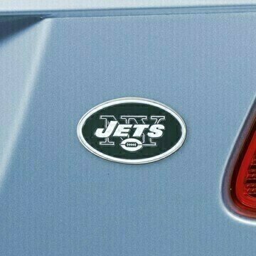 New York Jets 3-D Metal Auto Emblem