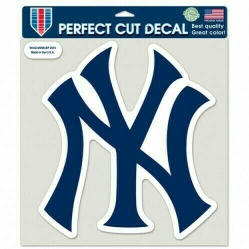 New York Yankees Logo 8" x 8" Perfect Cut Color Decal