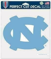 North Carolina Tar Heels 8" x 8" Perfect Cut Color Decal