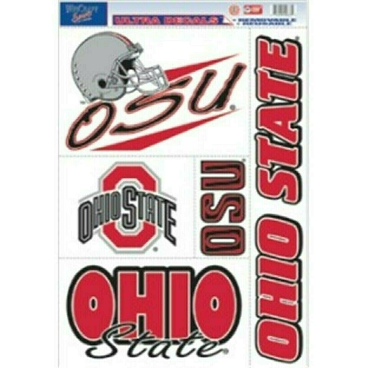Ohio State Buckeyes 11" x 17" Ultra 5 Piece Decal