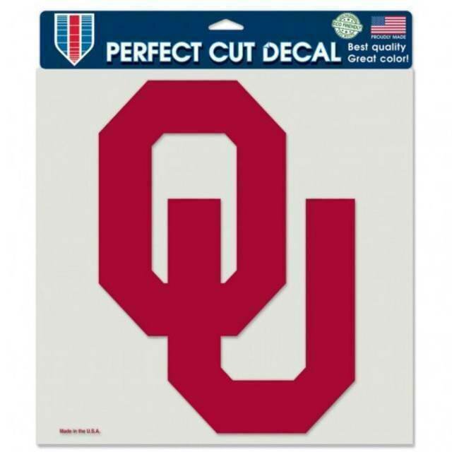 Oklahoma Sooners 8" x 8" Perfect Cut Color Decal