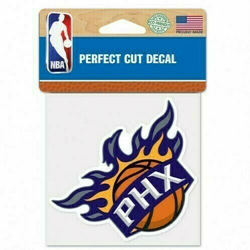 Phoenix Suns 4" x 4" Perfect Cut Color Decal