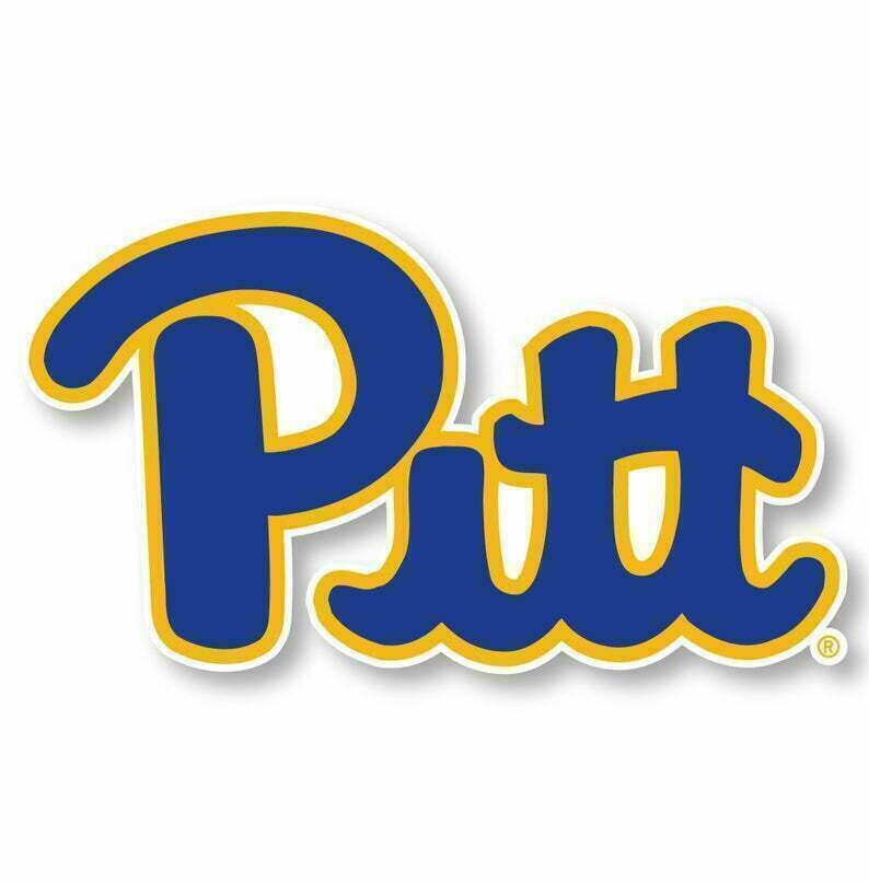 Pitt Panthers 2.5" x 4.25" Multi-Use Decal