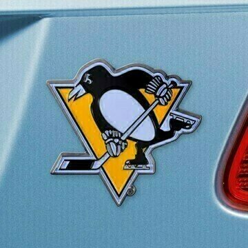 Pittsburgh Penguins 3-D Metal Auto Emblem