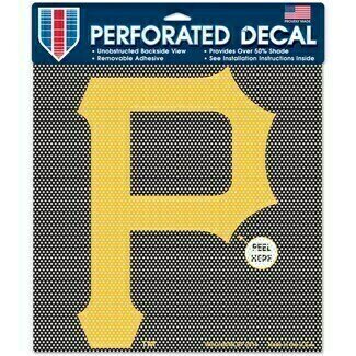 Pittsburgh Pirates 17" x 17" Perforated Decal