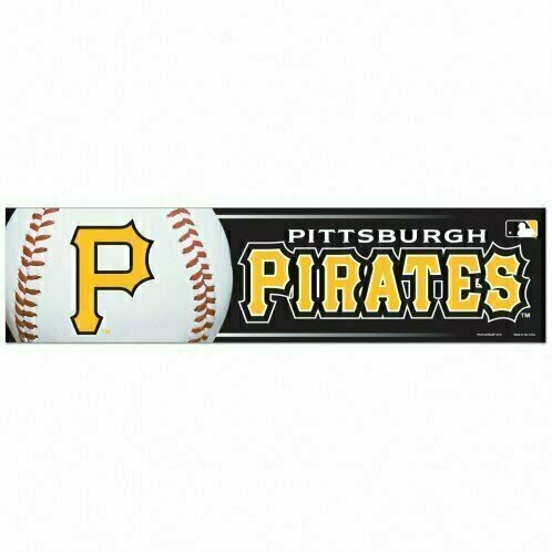 Pittsburgh Pirates 3" x 12" Bumper Sticker