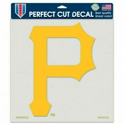 Pittsburgh Pirates 8" x 8" Perfect Cut Color Decal